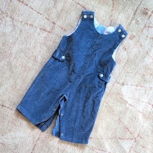 Bella Bliss Blue Baby Corduroy Overalls Jon Jons